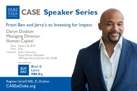 Daryn Dodson CASE Executive Speaker Series